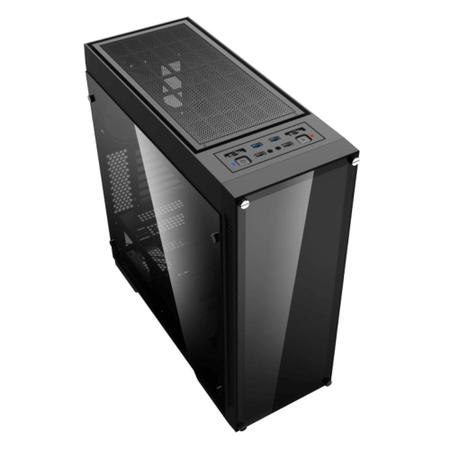 Gabinete ATX Gamer Infinit TR ARGB USB 3.0 Gamemax M908-TR - Gabinete Gamer  - Magazine Luiza