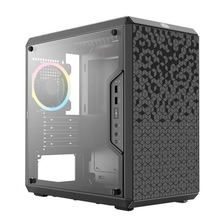 Gabinete Cooler Master MasterBox Q300L, Mini Tower, Rainbow, 1x