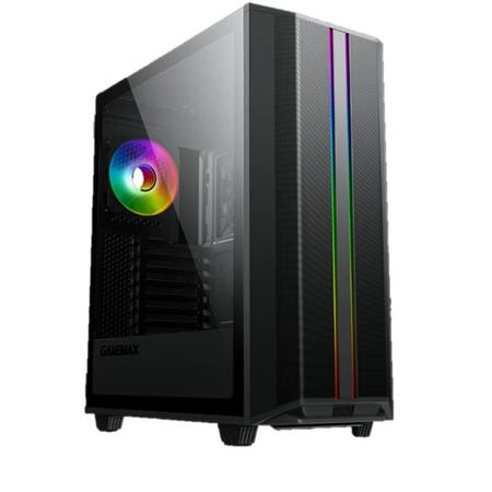 Gabinete Gamemax Precision ARGB Black 2-Fans 8808BK - Gabinete Gamer -  Magazine Luiza