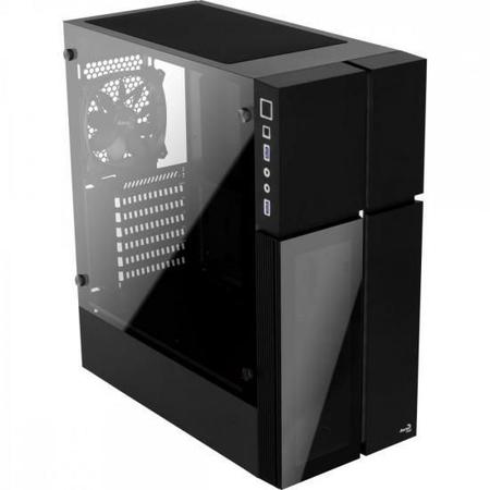 Imagem de Gabinete Gamer Aerocool Playa Preto RGB Lateral Vidro