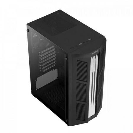 Imagem de Gabinete Gamer Aerocool Prime Preto RGB Lateral Vidro F002