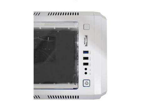 Imagem de Gabinete Gamer Cubo Branco Kmex 04RC