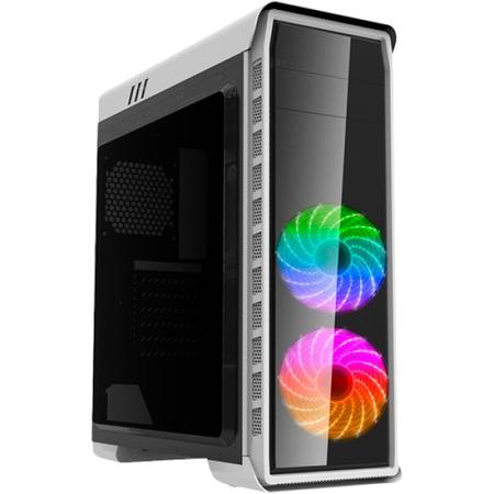 GABINETE ATX (S/FONTE) 1B GAMER ELYSIUM G503X-W BRANCO GAMEMAX com 3  COOLERS RGB