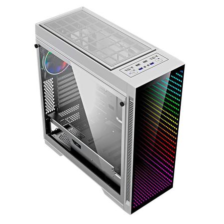 GABINETE GAMER INFINIT M908 RGB PRETO GAMEMAX