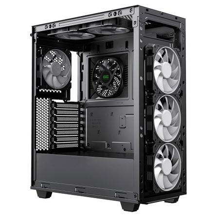 Gabinete Gamer Gamemax Precision, Full Tower, ARGB, ATX, Lateral em Vidro  Temperado, 4x Cooler Fan RGB, Branco - Precision W - Escorrega o Preço