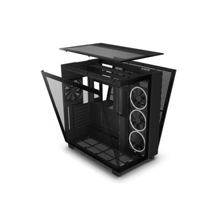 Imagem de Gabinete Gamer NZXT H9 Elite Mid Tower CM-H91EB-01 Superior, Lateral e Frontal Vidro Preto (Fosco)