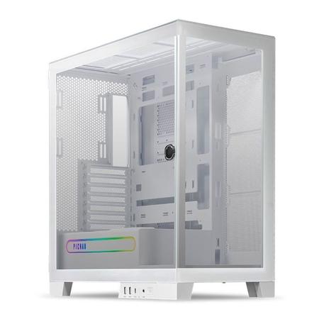 Imagem de Gabinete Gamer Pichau Pouter 4, Full-Tower, Lateral e Frontal De Vidro, Branco, PG-PO4-WH