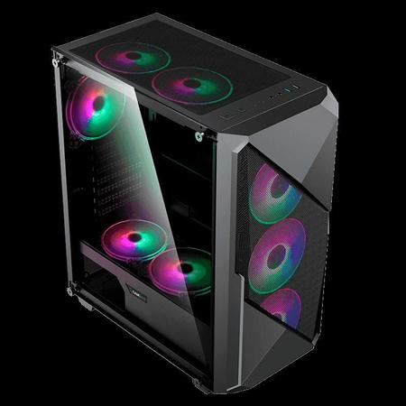 Gabinete Gamemax Gamer Revolt White 3606w 3fans Argb