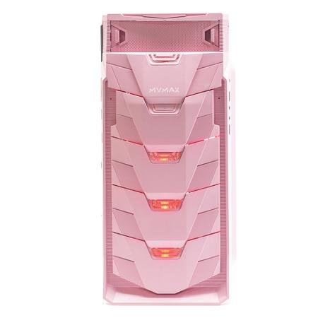 Imagem de Gabinete Gamer Taurus USB 3.0 Rosa LED Vermelho
