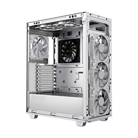 Imagem de Gabinete Gamer White Argb 5-fans Vidro Gamemax Precision