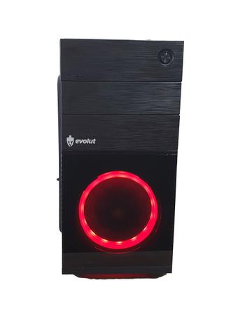 Imagem de Gabinete para PC Gamer EG804 com Cooler LED Vermelho EVOLUT