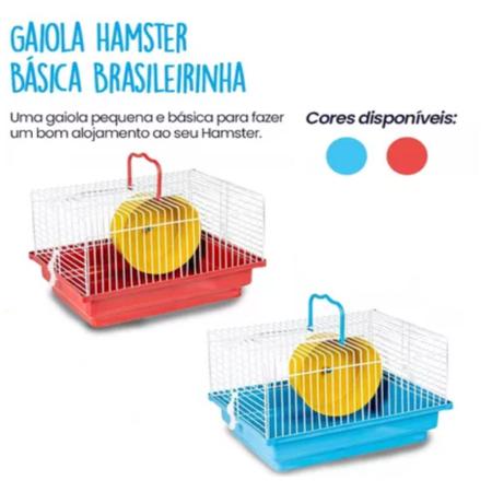 Imagem de Gaiola Para Hamster Roedores Transporte Leve Casinha
