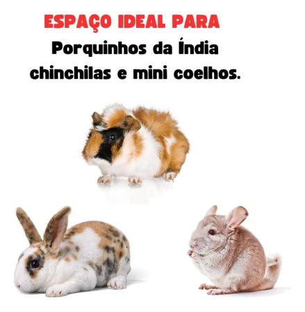 Imagem de Gaiola Viveiro Fauna Roedor Hamster Gigante Coelho Furão