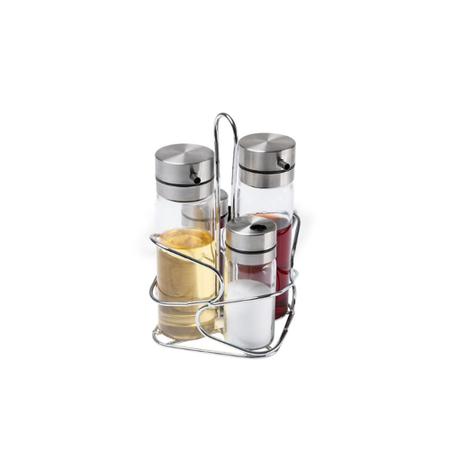 Galheteiro Brinox Cucina Parma - 5 peças Imagem de Galheteiro Brinox Cucina Parma - 5 peças