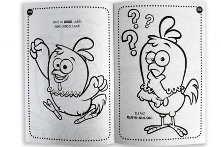 Desenhos da Galinha Pintadinha para Colorir