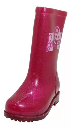 Imagem de Galocha Barbie Rainbow Bota Infantil Grendene Transparente