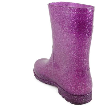 Galocha Bota de Chuva Borracha Infantil Feminina Meninas Impermeável Laço  Glitter na cor Rosa - Galocha Infantil - Magazine Luiza