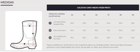 Galocha carmim best sale