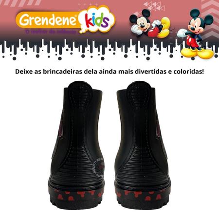 Botinha sales mickey grendene
