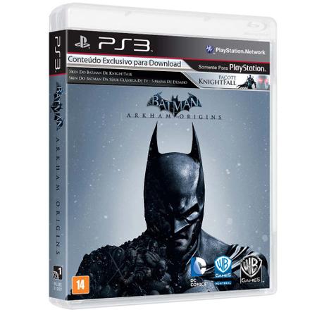 Batman Arkham Origins (Dublado em PT-BR com as Vozes do Filme) - PS3 - Sony  - Jogos de Ação - Magazine Luiza