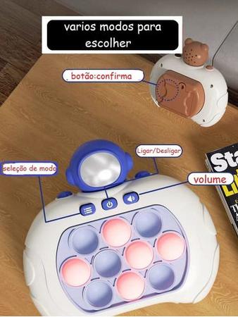 Game Pop It Eletrônico Console Anti Stress Jogo da Memória - Toy King -  Toys - Pop It Fidget - Magazine Luiza