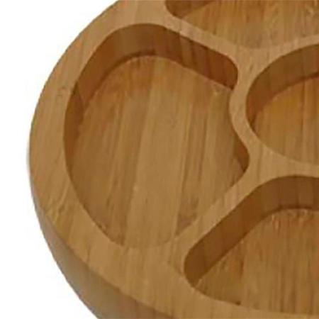 Imagem de Gamela Oval com 5 Divisórias Bamboo - Mor