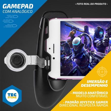 Gamepad Suporte Controle Joystick Celular Jogos Free Fire - MB - Controle  para Celular - Magazine Luiza