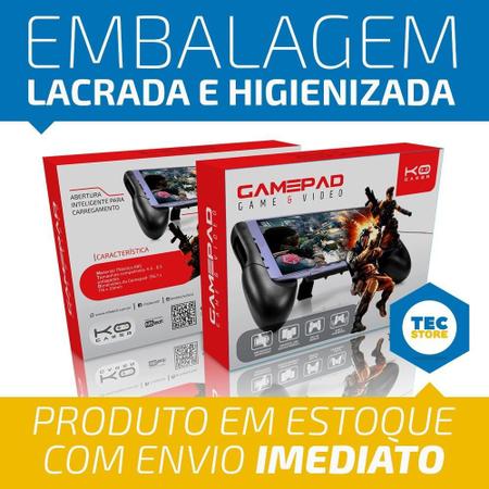 Gamepad Suporte Controle Joystick Celular Jogos Free Fire - MB - Controle  para Celular - Magazine Luiza