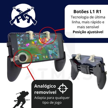 Game Pad Freefire Mobile Analógico Direcional Ios Android