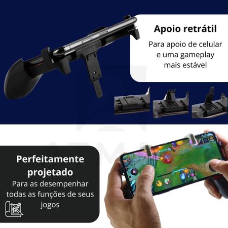 Game pad de celular jogos suporte - sem analógico