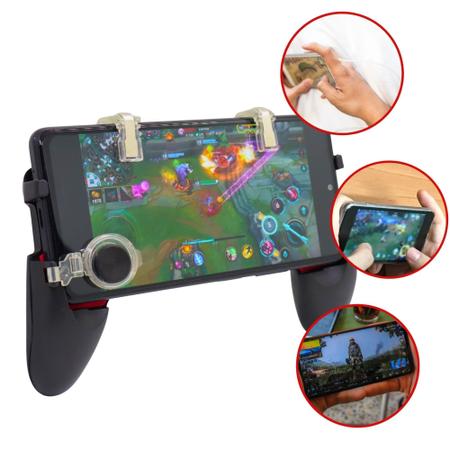 Gamepad Suporte Controle Joystick Celular Jogos Free Fire - MB - Controle  para Celular - Magazine Luiza