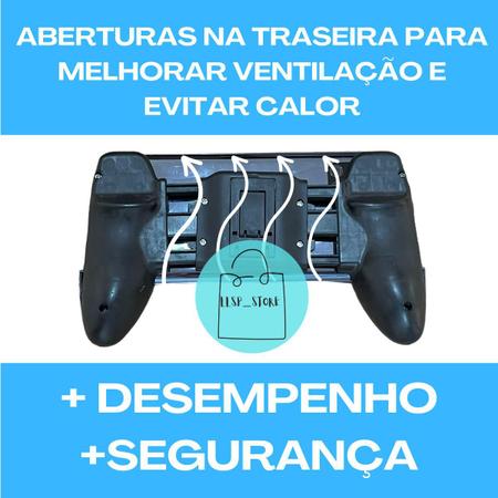 Gamepad Suporte Controle Joystick Celular Jogos Free Fire - MB - Controle  para Celular - Magazine Luiza