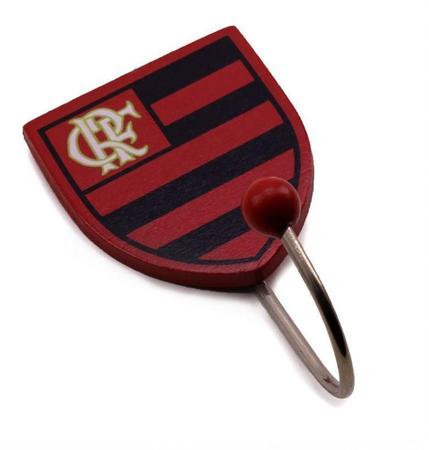 Imagem de Gancho de metal com brasão - flamengo