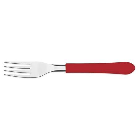 Garfo de Mesa Inox Leme Vermelho - 23182/470