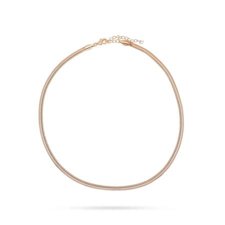 Imagem de Gargantilha Cordão Choker Fio Alemão Luxo 18KAjustável