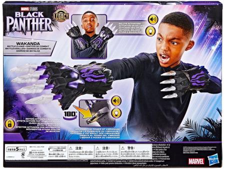 Garra Wakanda Legacy Collection Pantera Negra - Emite Som e Luz Hasbro 2 Unidades Imagem de Garra Wakanda Legacy Collection Pantera Negra - Emite Som e Luz Hasbro 2 Unidades