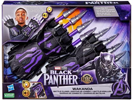 Garra Wakanda Legacy Collection Pantera Negra - Emite Som e Luz Hasbro 2 Unidades Imagem de Garra Wakanda Legacy Collection Pantera Negra - Emite Som e Luz Hasbro 2 Unidades