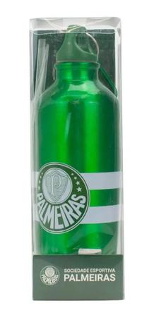 Imagem de Garrafa Alumínio Com Prendedor 500ml - Palmeiras