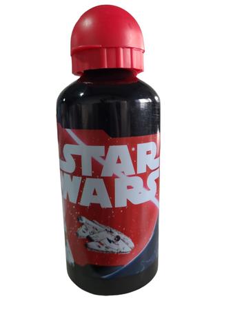 Imagem de Garrafa Alumínio Star Wars 500ml Garrafinha Cantil 