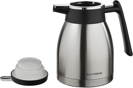 Imagem de Garrafa Bule Térmico com Gatilho Click Quebec 1,2l Inox BT5508-IN Euro Home