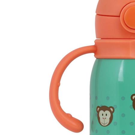Garrafa Color Baby 450ml Macaquinho - MOR Imagem de Garrafa Color Baby 450ml Macaquinho - MOR