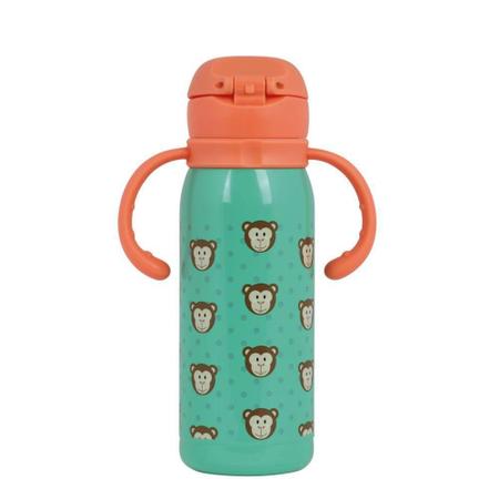 Garrafa Color Baby 450ml Macaquinho - MOR Imagem de Garrafa Color Baby 450ml Macaquinho - MOR
