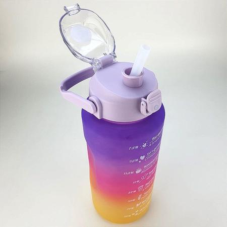 Garrafa de Água 2 litros Squeeze Academia com Alça Roxo Rosa - Comprar  Tupperware Online? Wareshop - Loja Mundo Tupperware
