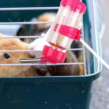 Imagem de Garrafa De Água Hamster Automático Little Pet Beber Garrafa De Água Derramamento Prova Hamster Bebedor Dispositivo Para 