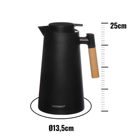 Imagem de Garrafa De Café Chá Térmica Minimalista Elegantia 1 Litro