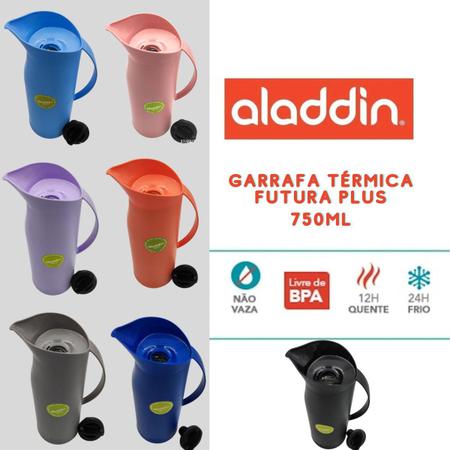 Garrafa Térmica para Café Chá Aladdin Futura Plus 750ml