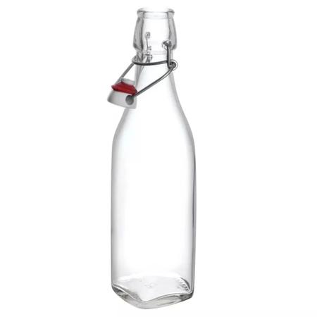 Imagem de Garrafa De Vidro Italiana 250ml Hermética Swing Bormioli