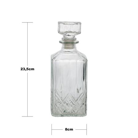 Imagem de Garrafa De Vidro Para Whisky Dublin 700ml Lyor