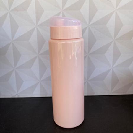 Imagem de Garrafa / garrafinha de plástico rosa 750ml para água