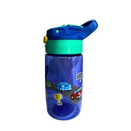 Imagem de Garrafa Infantil Com Canudo Flip-Top 450ml